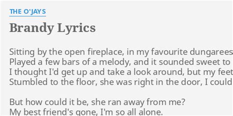 brandi lyrics|brandy lyrics o'jays.